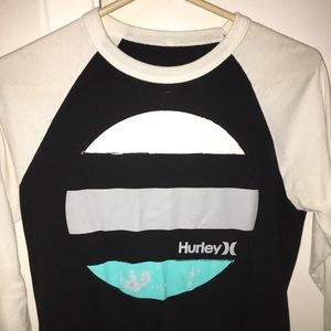 HURLEY baseball tee
